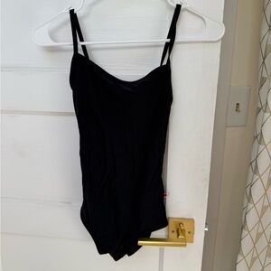 Yumiko Fiona in black nylon.